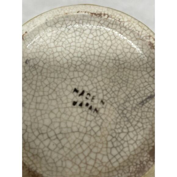 Vintage Made in Japan  Fruit Leaves Creamer and Sugar - Picture 8 of 12